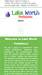 Mobile Screenshot of lakeworthpediatrics.net